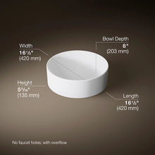 Charger l'image dans la galerie, Lavabo vasque rond de 42 cm (16-1/2 po)  VOX