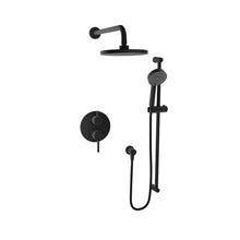 Charger l'image dans la galerie, Robinet de douche pression équilibrée avec tête de douche pluie et douche à glissière