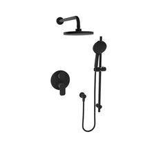 Charger l'image dans la galerie, Robinet de douche pression équilibrée avec tête de douche pluie et douche à glissière