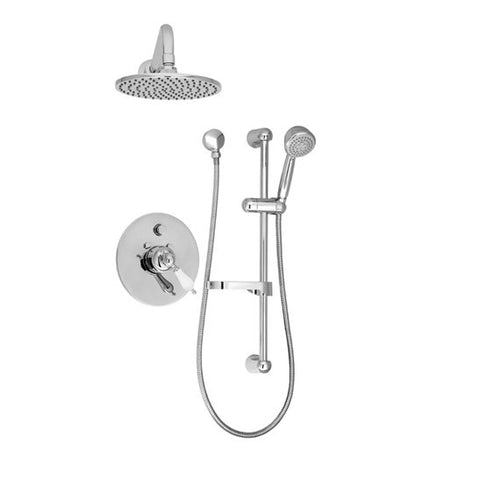 Ensemble de douche complet à pression équilibrée Baril