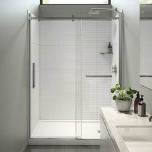 Charger l&#39;image dans la galerie, Halo Pro Porte de douche coulissante 56 ½-59 x 78 ¾ po, 8mm pour Installation en alcôve avec verre clair