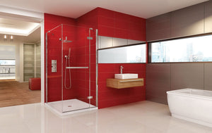 Douche démonstrateur 42 x 36  (base mur et porte)